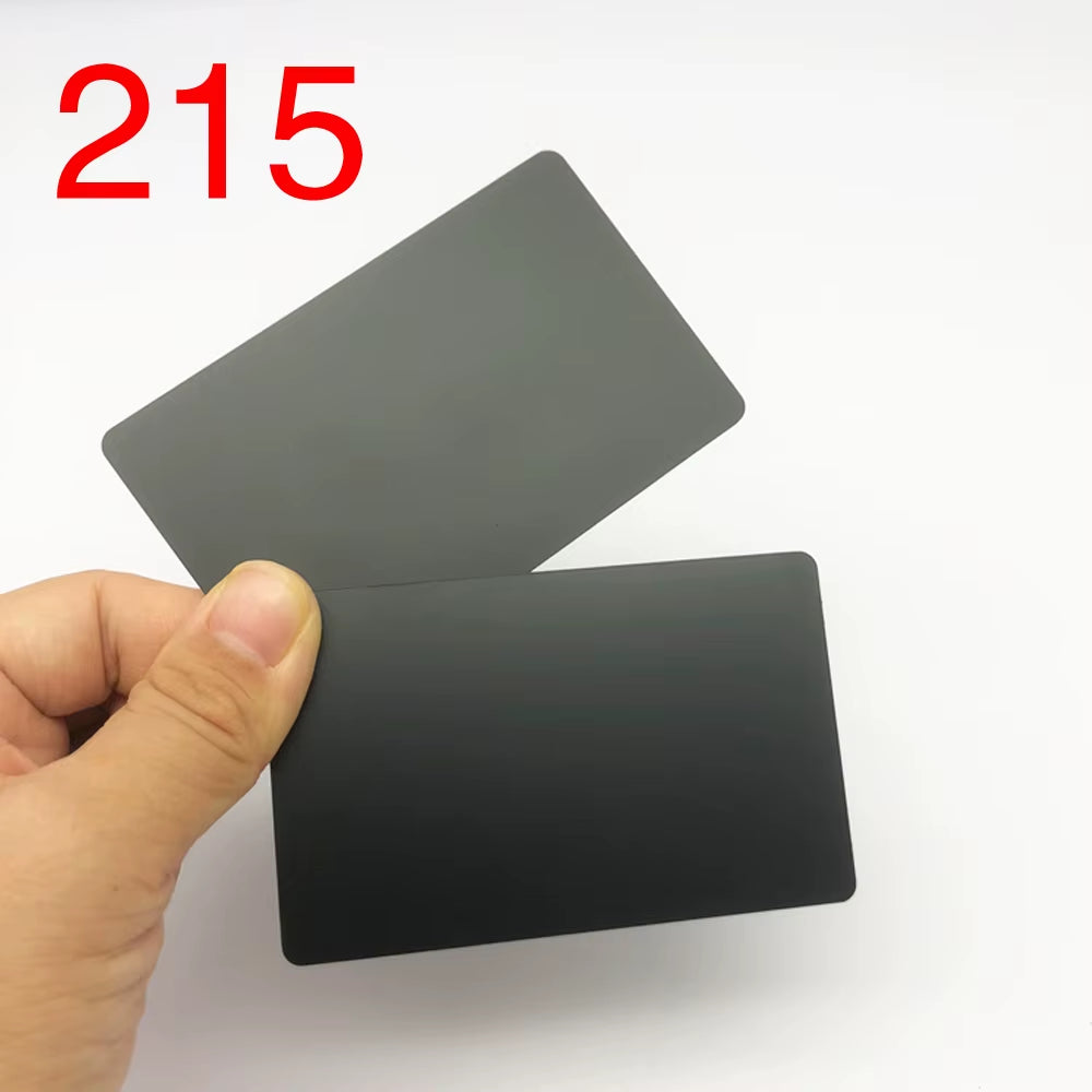 Metal NFC Card: 215Chip,504B, 13.56MHZ Read/Write, Laser-Printable